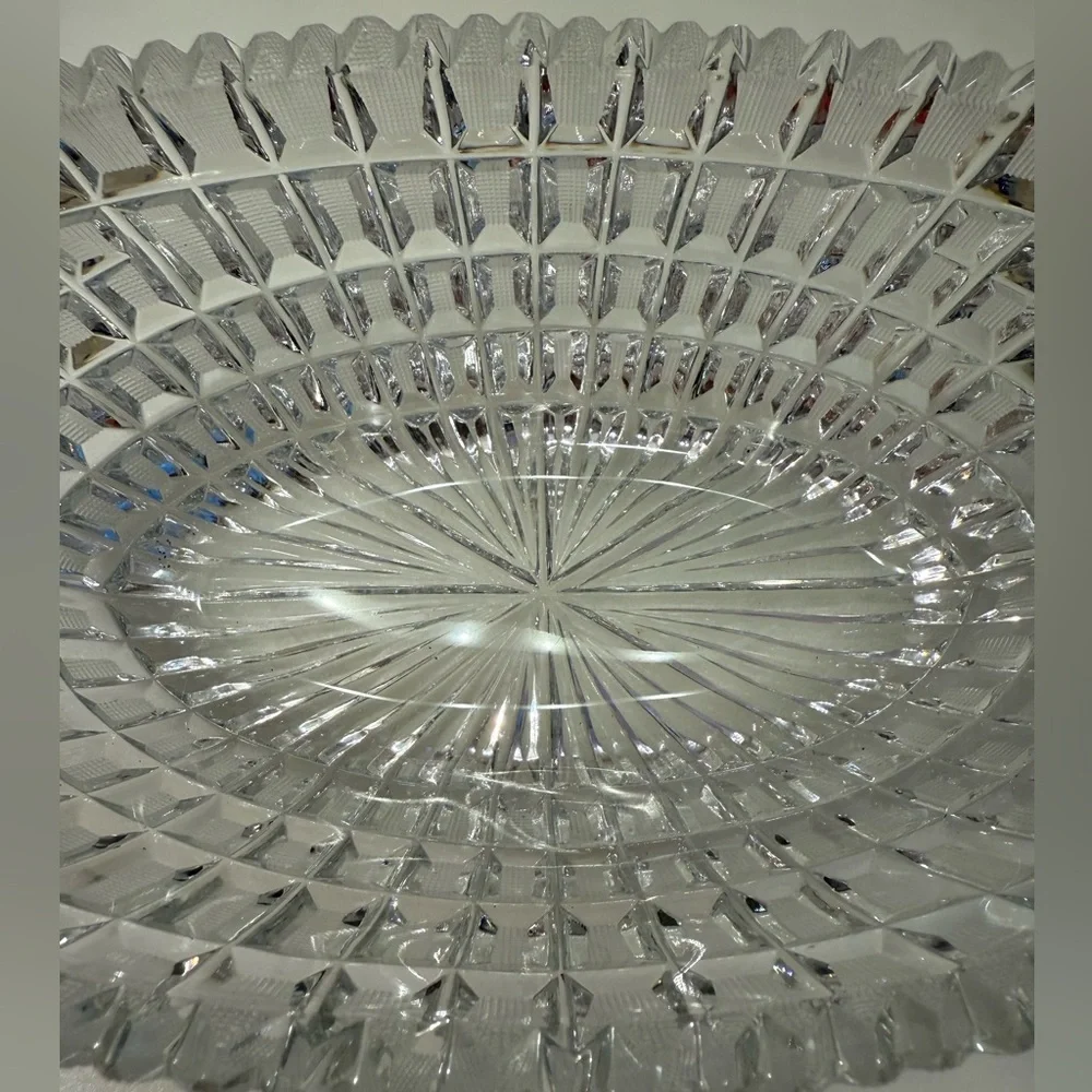 Vintage USSR Lead Crystal Bowl - Picture 3 of 4
